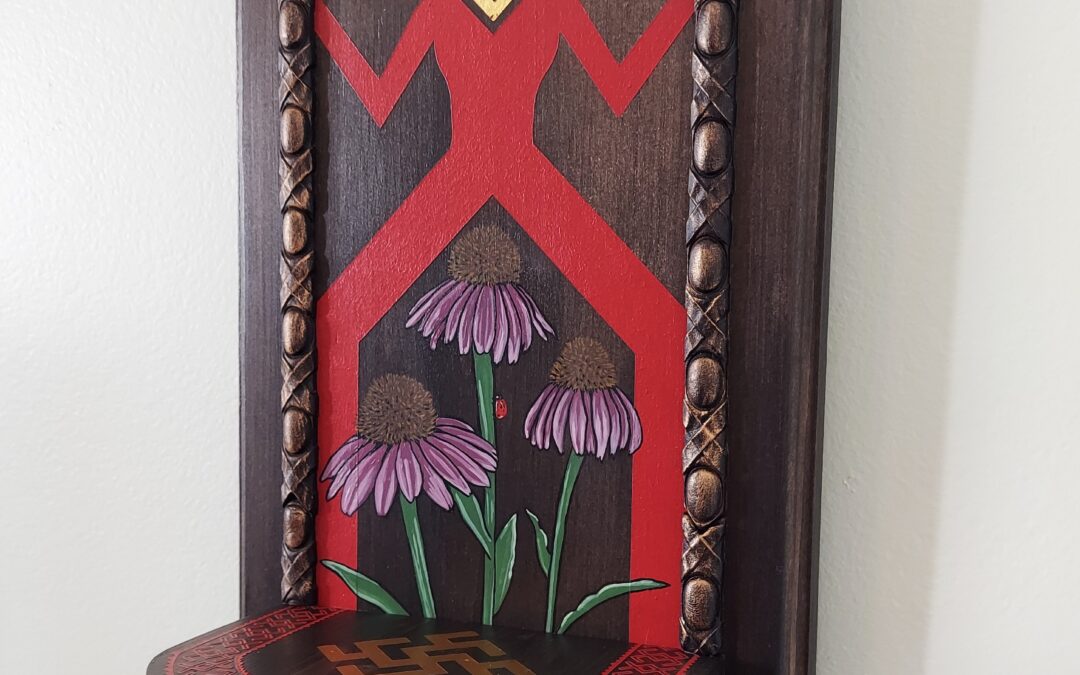 Mokosh Altar Sconce