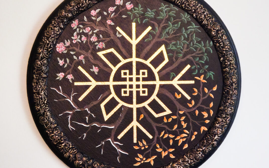 Eternal Cycles Wall Medallion